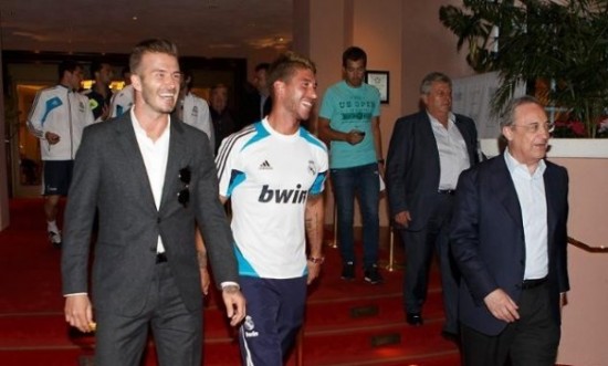 Nyhetsbyrået AP kåret David Beckhams overgang til real Madrid i 2003 til «årets idrettsbegivenhet».