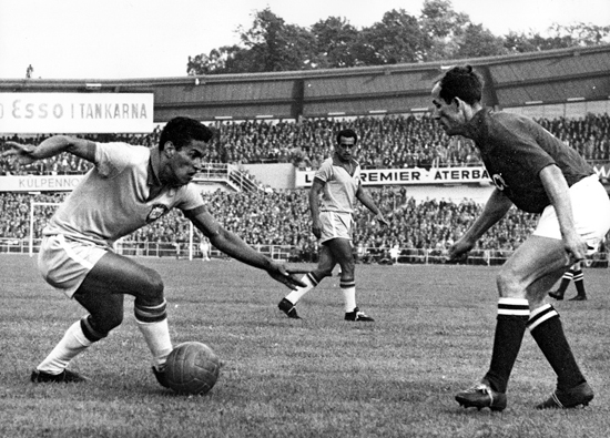 Soccer - FIFA World Cup - Group 4 - Brazil v USSR - Ullevi Stadium