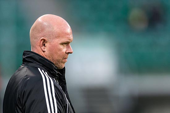 WKS Slask Wroclaw vs Legia Warszawa -  Henning Berg Legia Warszawa coach head coach Fot. SebastianxB