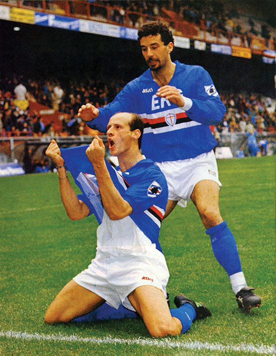 Det gikk kun 20 minutter før Sampdoria med Attilio Lombardo og Gianluca Vialli ledet 3-0 mot Rosenborg i 1991. Det ble en viktig lærdom for Rosenborg i det som skulle bli et eventyr.